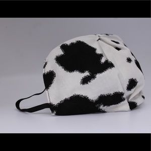 COW PRINT FACE MASK